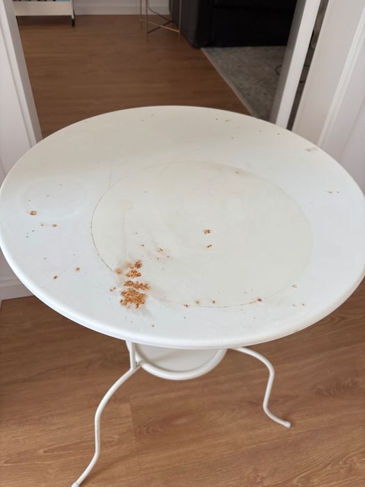 Mesa de apoio ikea branca