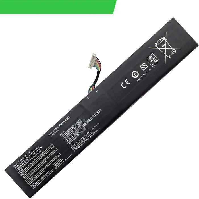 74Wh 4780mAh 15.48V C41N2208 bateria zamiennik Asus ROG Ally (2023) RC71L