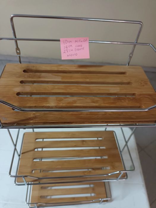Prateleira de casa de banho ou cosinha,nova