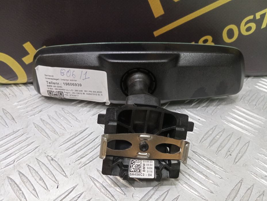 Дзеркало заднього виду салонне BMW X6 G06 БМВ 51165A8A017 зеркало