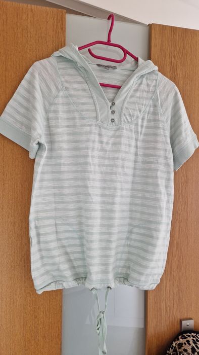 Bluzka, t-shirt z kapturem S/M