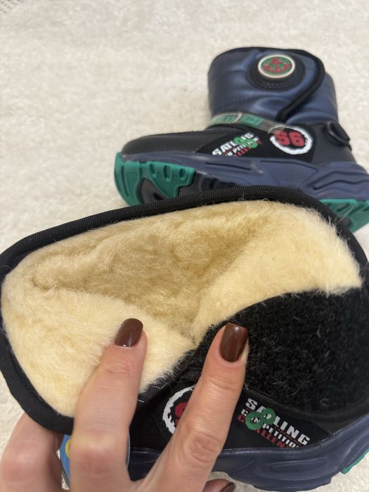 Зимові чобітки, ботінки для хлопчика