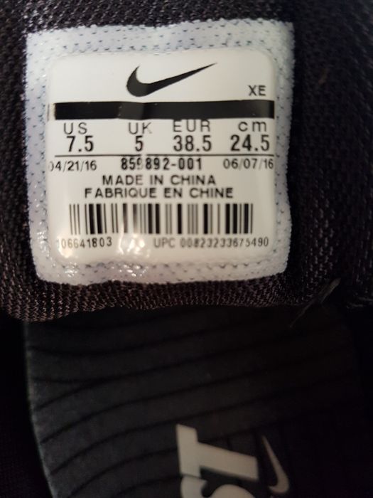 Nike Zoom rozmiar 38,5 buty sportowe