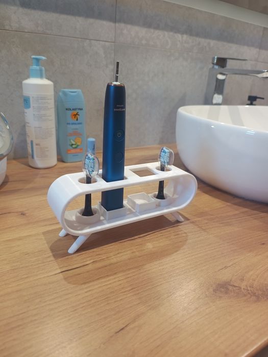 Stojak pod 2 szczoteczki oraz 2 końcówki Philips Sonicare