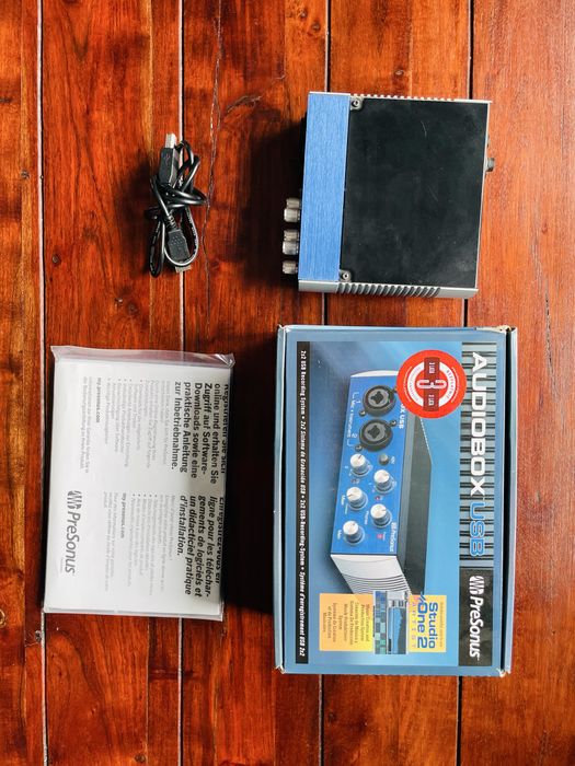 Interfejs Audio PreSonus AudioBox USB 96 - Metalowe Pokrętła