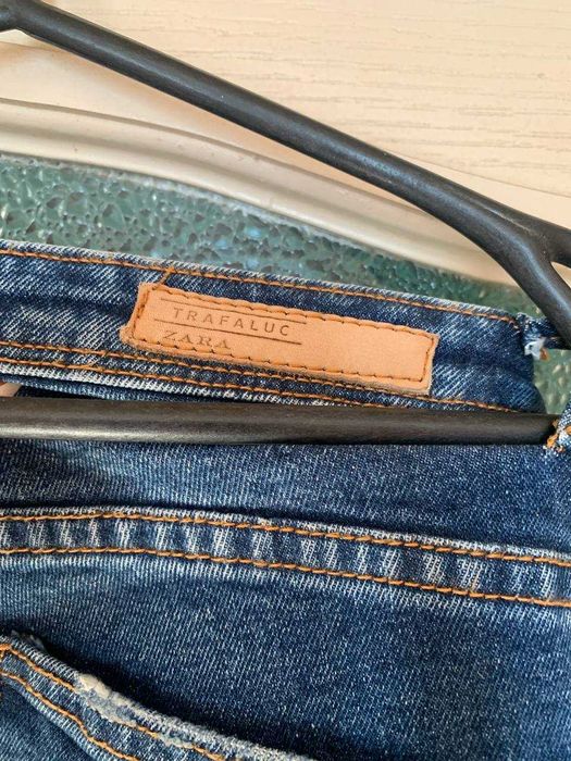 Zara  джинсы  клеш 36  размер