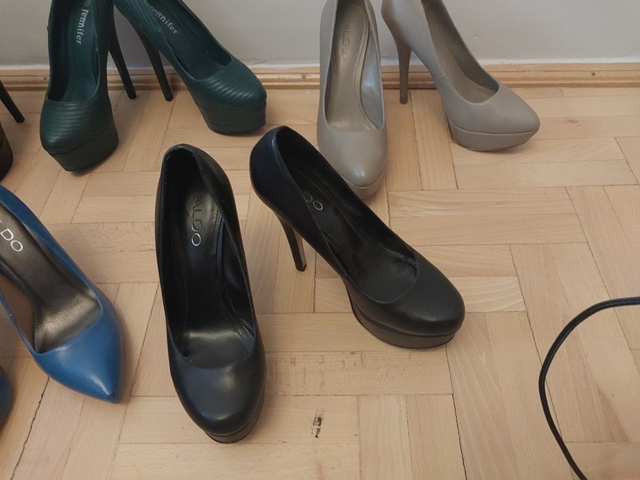 Szpilki wysoki obcas rozmiar 36 Aldo i Jennifer