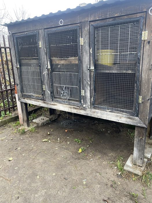 Sprzedam klatke dla królików 6 komorową dużą