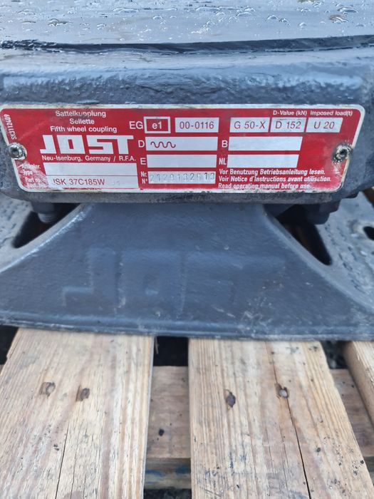 Siodło Jost Volvo FH