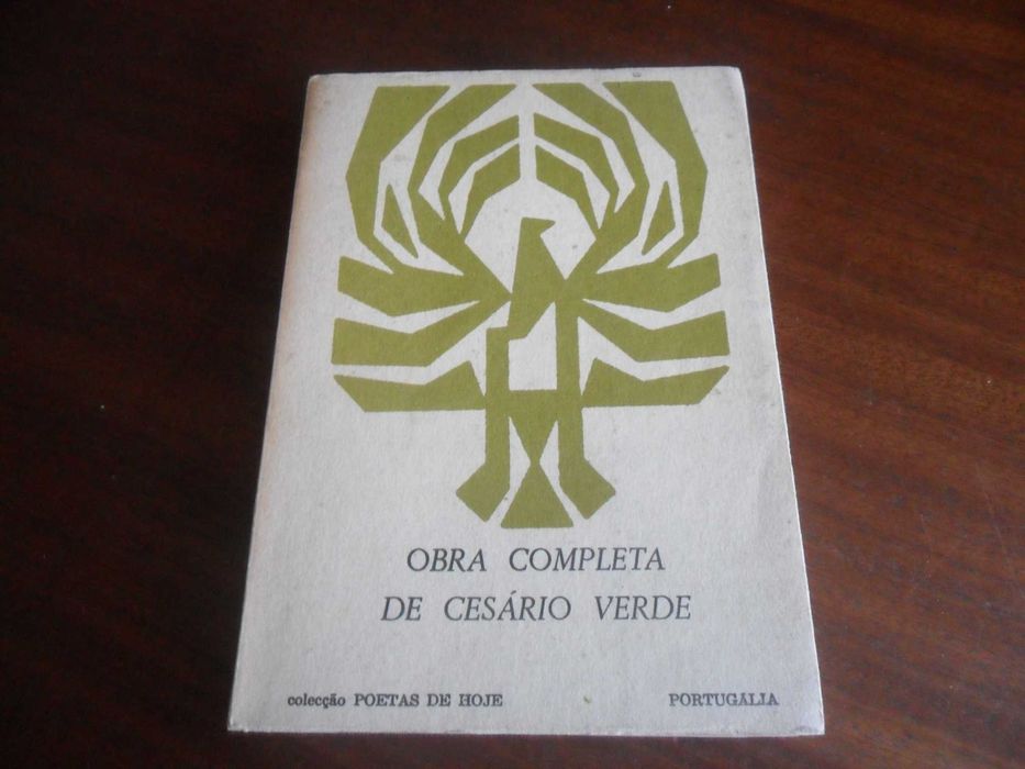 "Obra Completa de Cesário Verde" de Cesário Verde - 3ª Edição s/d