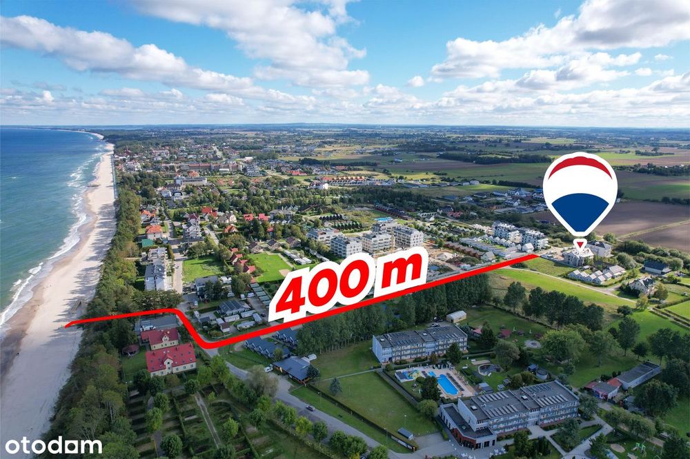 Apartament 400m od plaży, balkon, parking, winda, Plażowa Dream B3