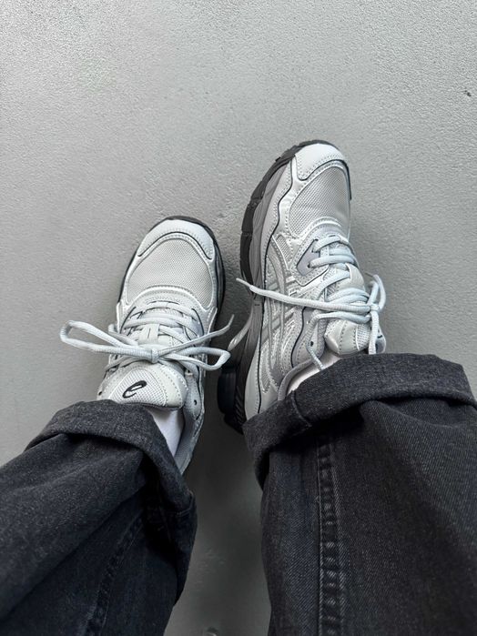 ‼️ НОВІ Кросівки Asics Gel-NYC Silver Black