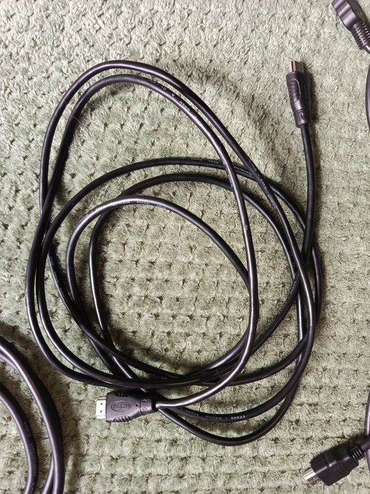 Zestaw 5 kabli HDMI