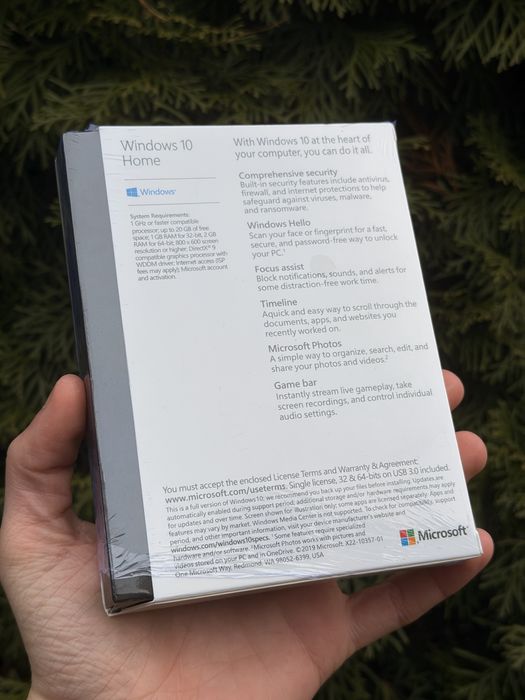Microsoft Windows 10 Home BOX USB PL – nowy, zaplombowany