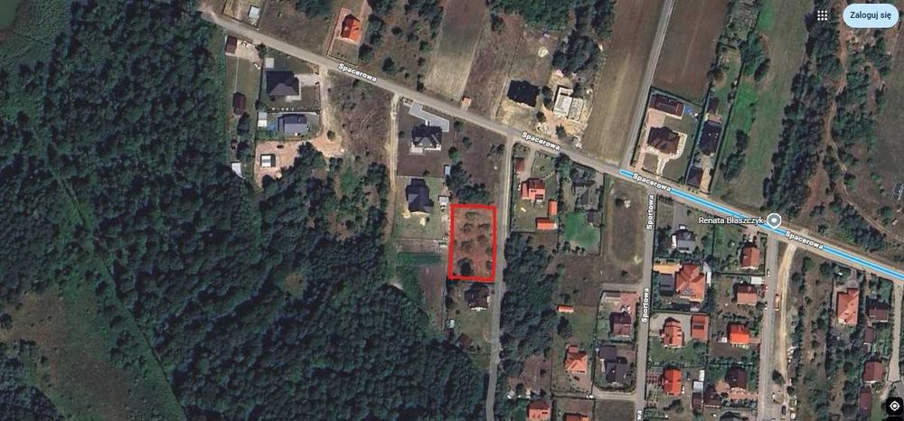 Działka budowlano-rekreacyjna Firleju ul Spacerowa blisko jeziora 15ar