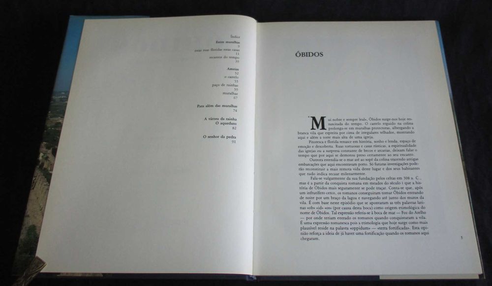 Livro Óbidos Recantos do Tempo