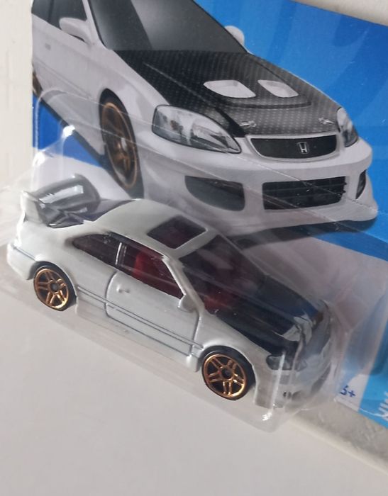 Conj 2 hot wheels Honda civic Si