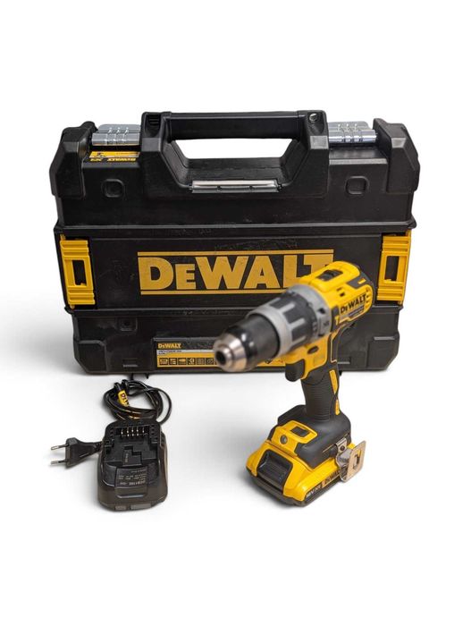 Wiertarko-wkrętarka udarowa DEWALT DCD796 + aku + ładowarka | Jak nowa