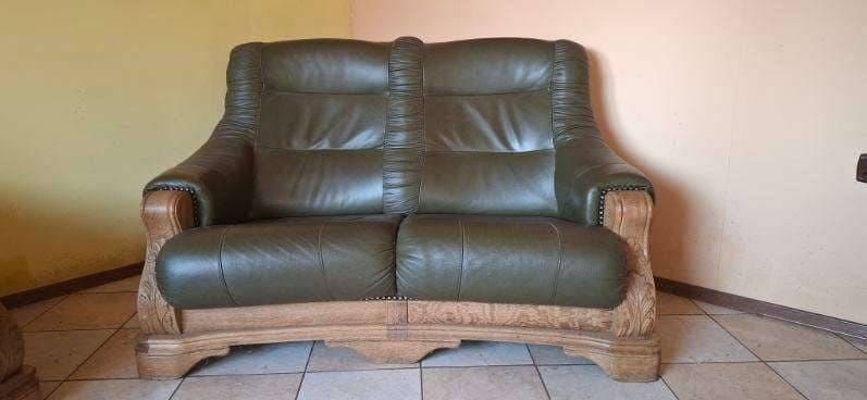 Komplet skóra naturalna