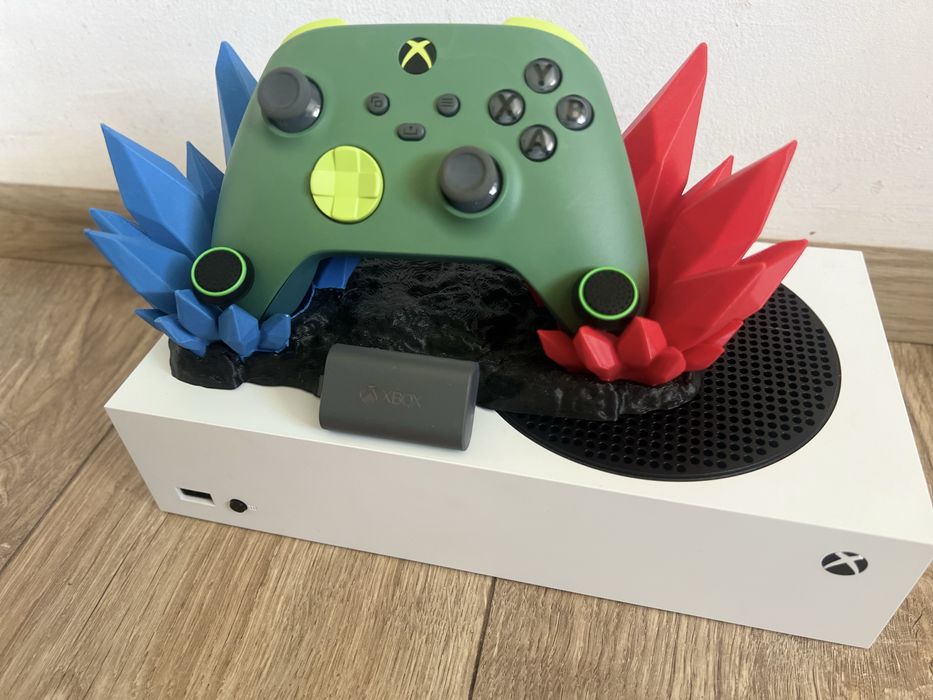 Xbox Series S + Nowy Kontroler + Akumulator + Podstawka