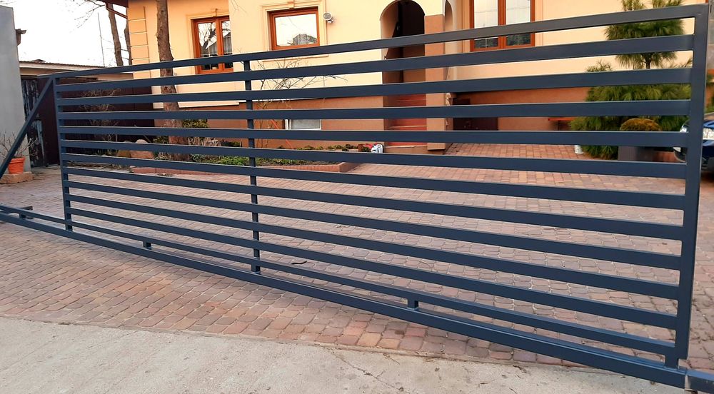 Brama Przesuwna 4-6m Ocynk Malowana Proszkowo Cała Polska Montaż