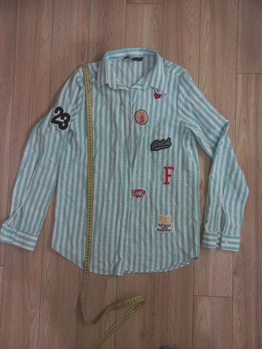 Рубашка zara basic S/M