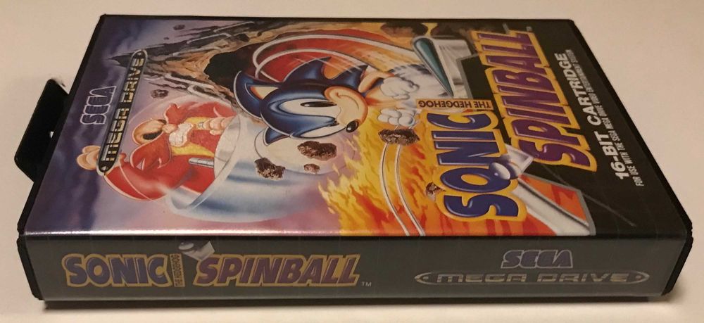 Jogo SEGA MEGADRIVE "SONIC Spinball" Original / 1993