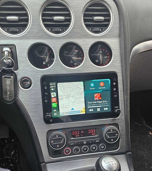 Rádio 2DIN [4+32GB] • ALFA ROMEO • 159 / Brera / Spider • Android