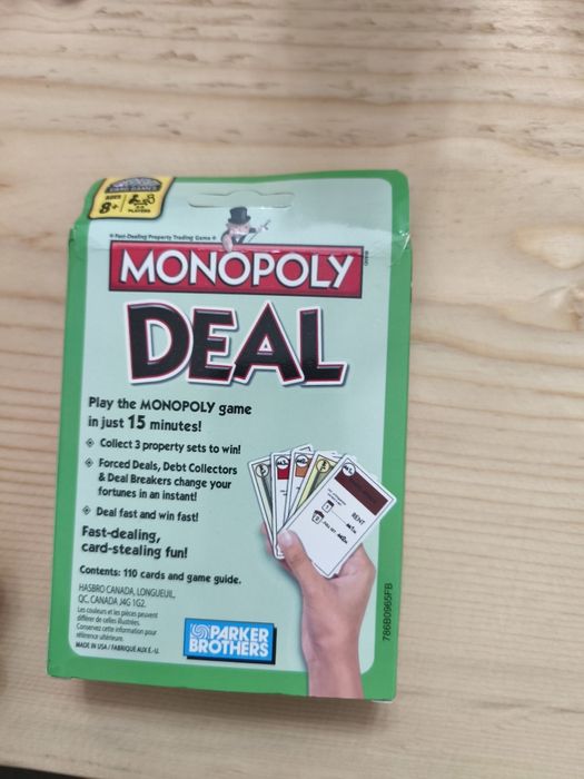 Monopoly Deal Cartas