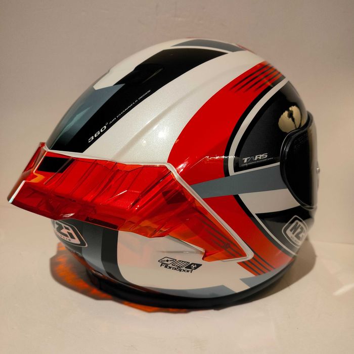 Capacete NZi Trendy 3 rapid c/viseira escura+transparente mota novo