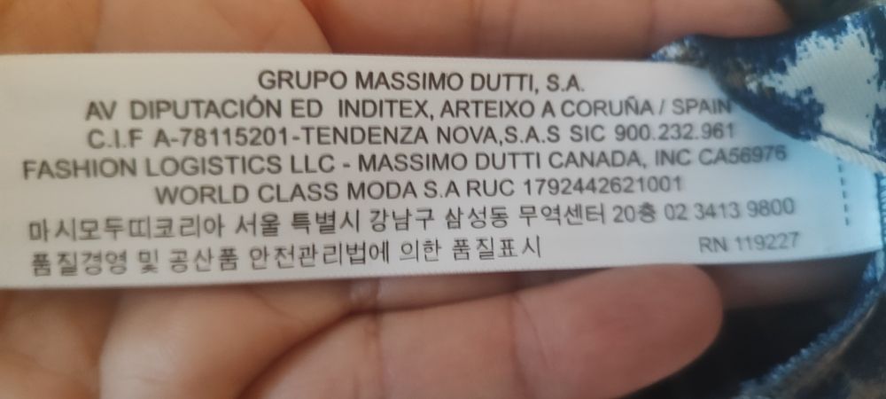 Spódnica Massimo Dutti