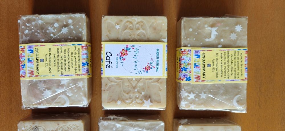 Sabonete Artesanal/Natural de Café Mary Soaps