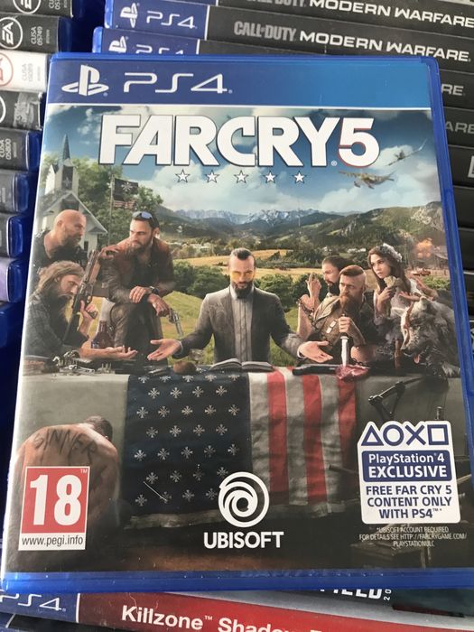 Farcry 5 pl gra na ps4 gry playstation ps5 far cry jak gta dobre ceny