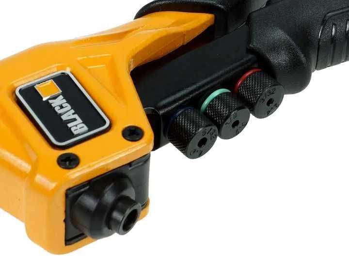 Na Lewara Nitownica ręczna z adapterami BLACK /38205/