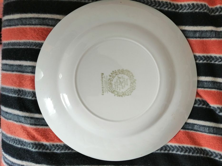 Prato Porcelana Antiga Ridaway England