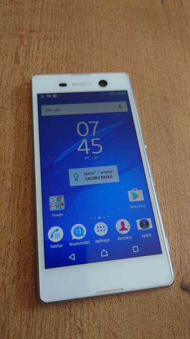 Smartphone Sony Xperia M5 biała e5603 jak nowa Warszawa
