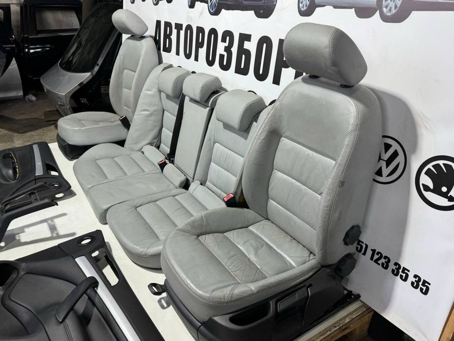 Салон кожаный сиденья шкода а5 универсал лифтбек сидіння сидушки А5