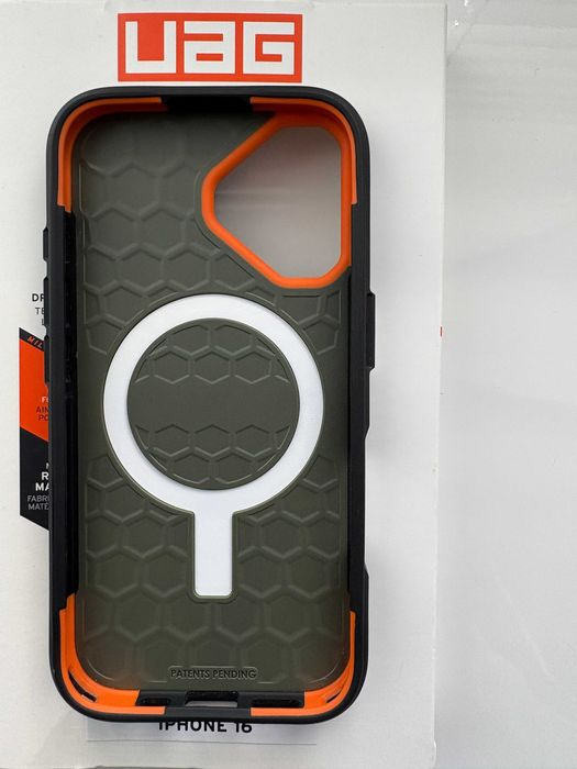 Чехол для смартфона UAG for iPhone 16, Civilian Magsafe, Olive Drab