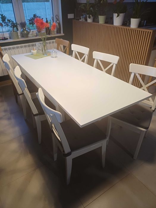 Stół ikea Bjursta kuchnia - jadalnia .