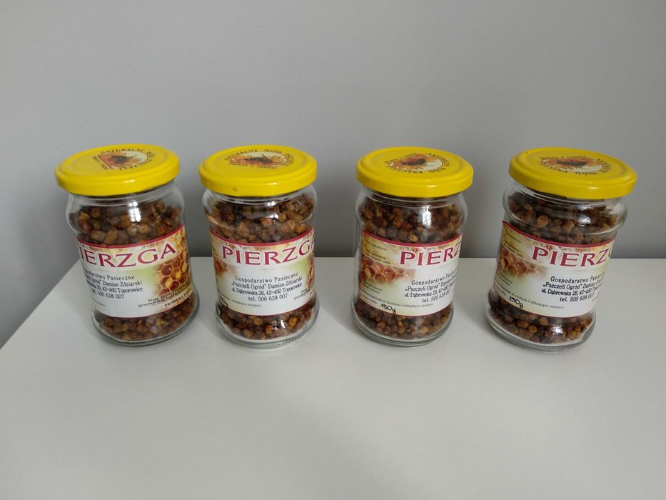 PIERZGA - naturalna Pierzga Pszczela