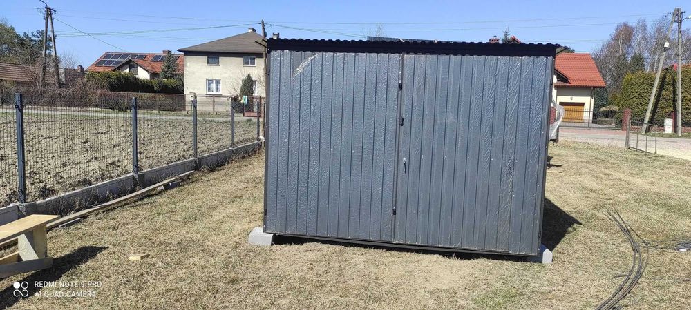 PROMOCJA Garaż Blaszany 3x5 II GATUNEK