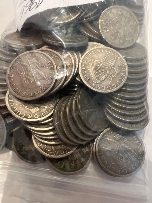 Moedas 2,50 escudos 1966