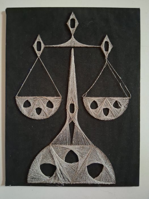Quadro String Art - BALANÇA