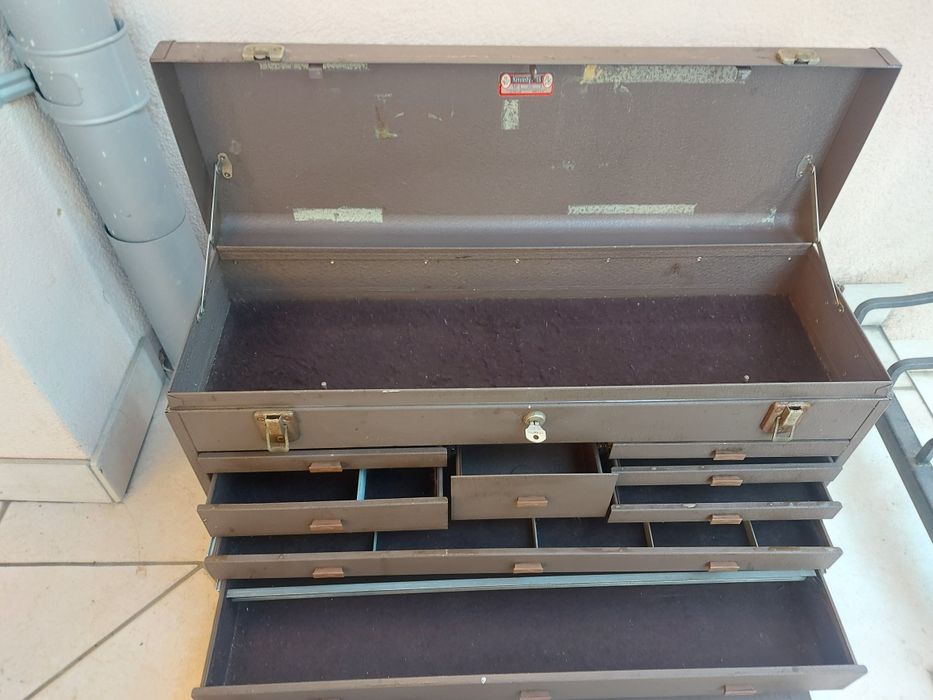 KENNEDY 520 skrzynka narzędziową Kennedyego ,8 szuflad Vintage,Toolbox