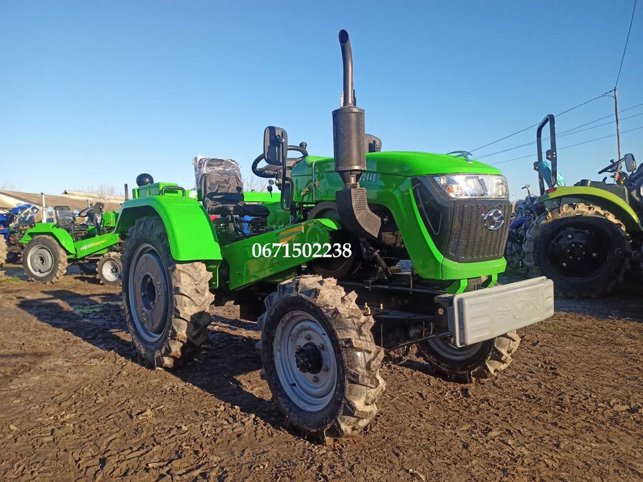 Мінітрактор Shifeng 244 B 3-точка Повний привід ВОМ ДОСТАВКА Кредит!