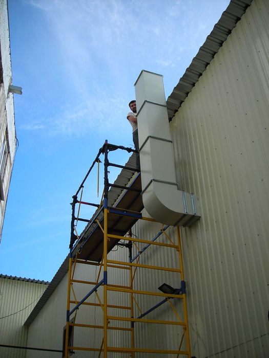 Вентиляція приточна i витяжна. Виготовлення промислових витяжок.