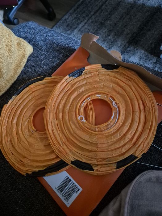 Latarenki na Halloween papierowe