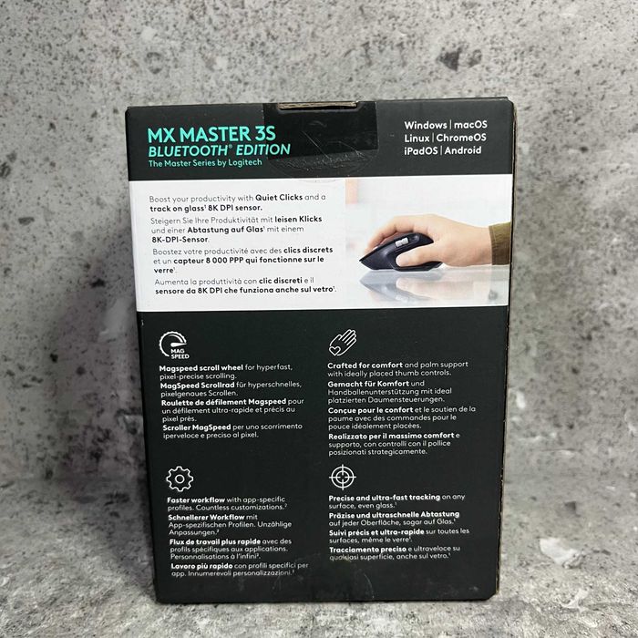 Myszka LOGITECH MX MASTER 3S Bluetooth EDITION | Gwarancja | Firma