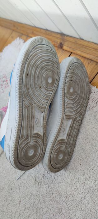 Nike air force 1 39р рожево блакитні оригінал