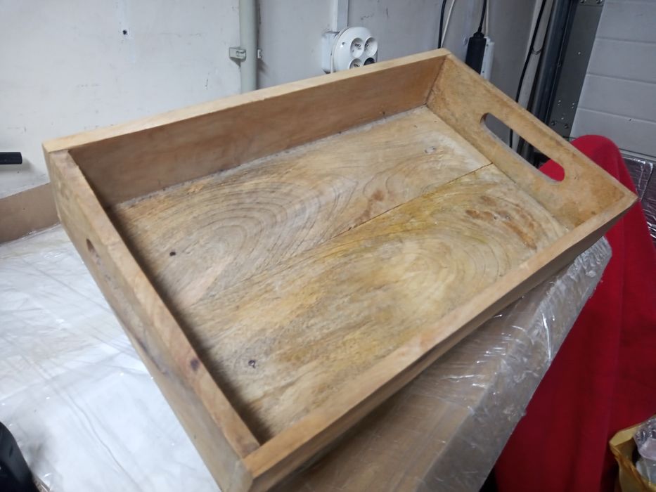 Półki drewniane wiszace np.do kuchni